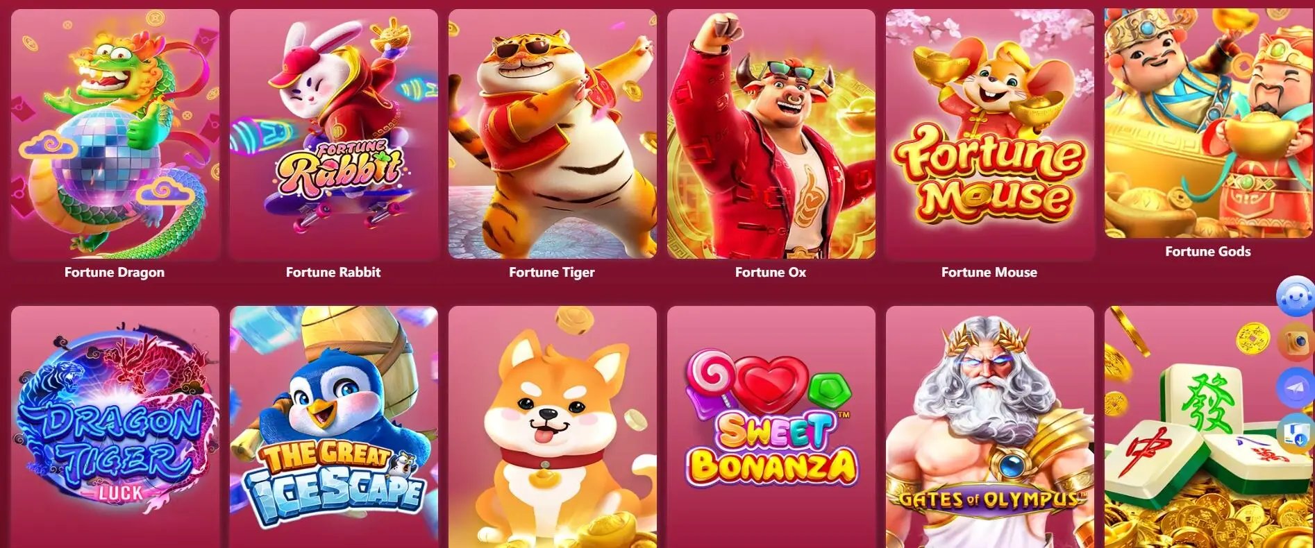Tampilan lobby slot online Boss33 dengan ratusan pilihan game gacor